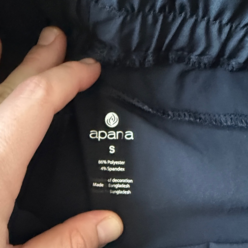 apana Black Drawstring Pants - image 4